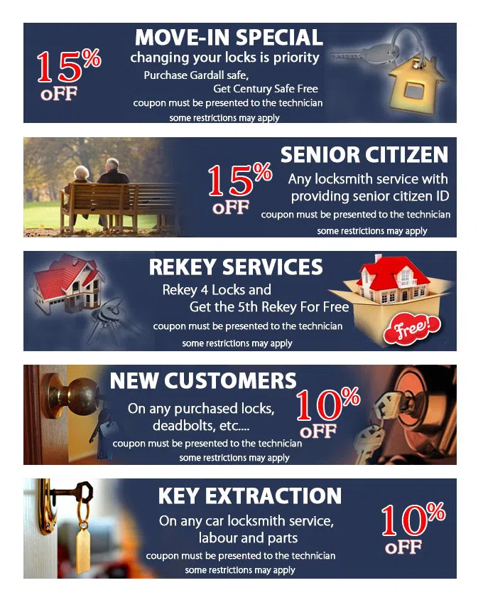 Locksmith Master Shop Los Angeles, CA 310-844-9295 - coupon21-set-five